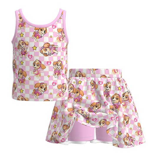 Girls skort set