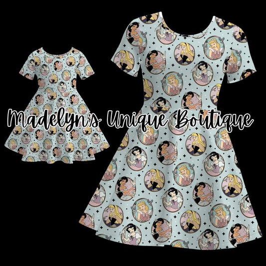 Women’s twirl dress with pockets