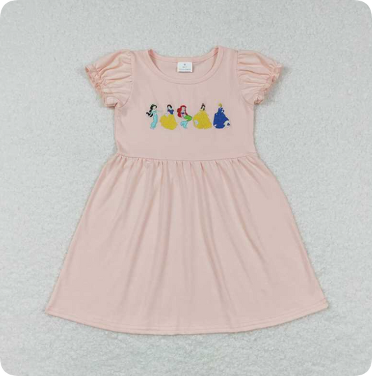 Magic embroidered princess dress