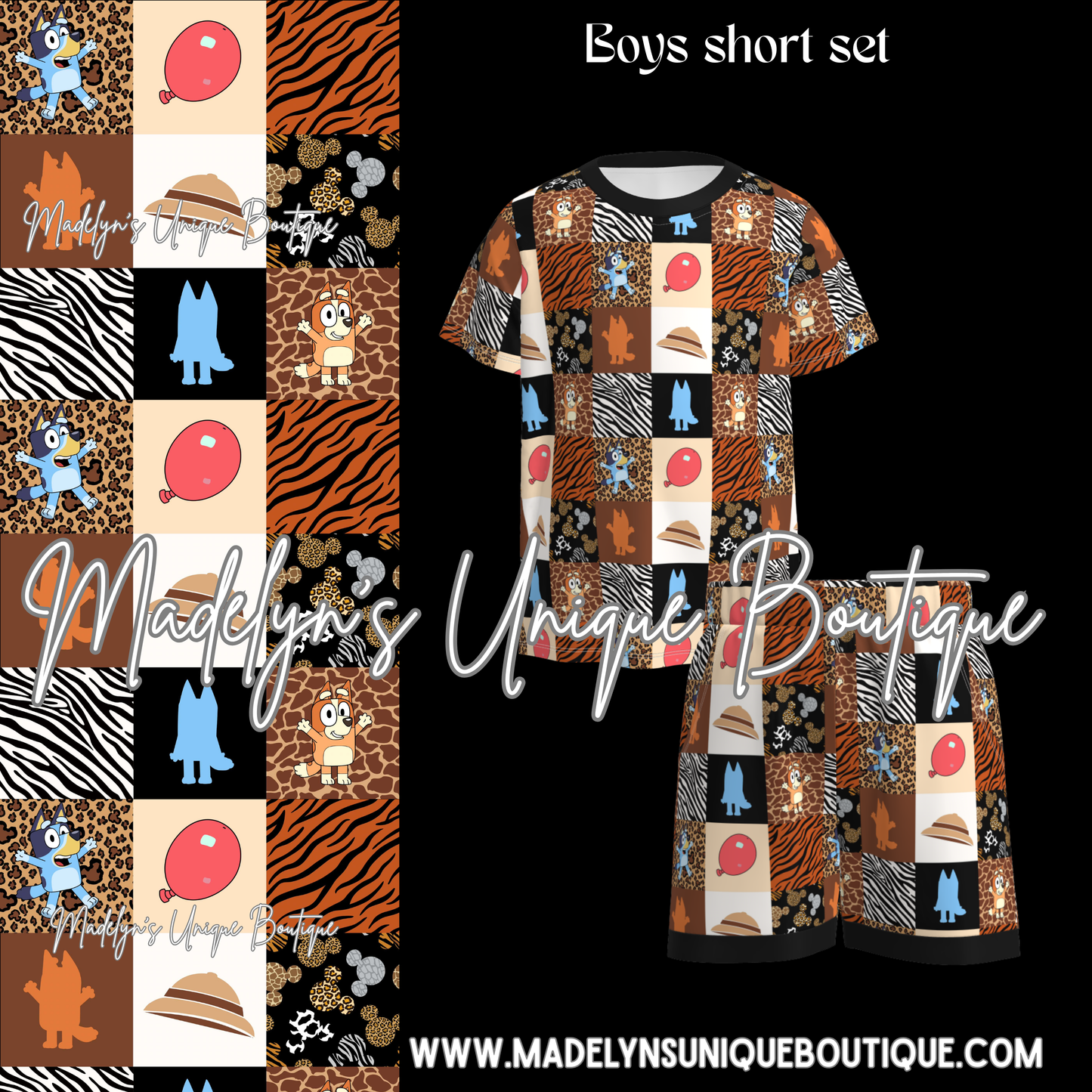 Boys short set