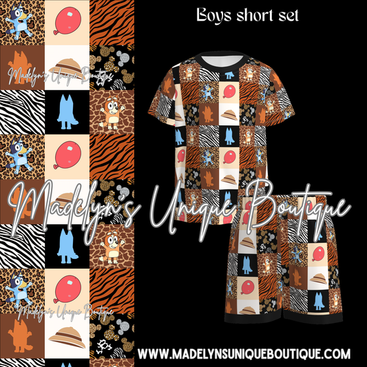 Boys short set