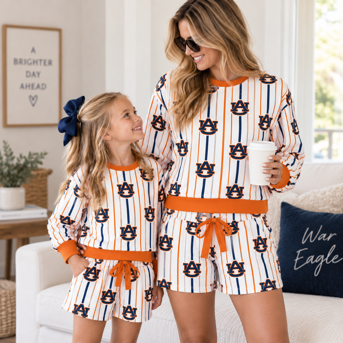 Mama and mini football sets