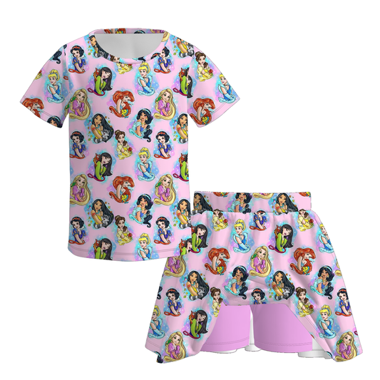Girls skort set
