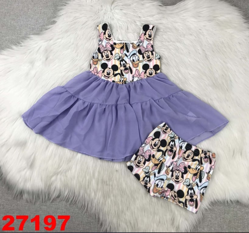 Girls set with soft overlay!