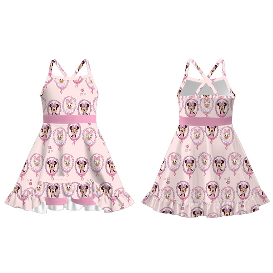Girls dress with built in shorts