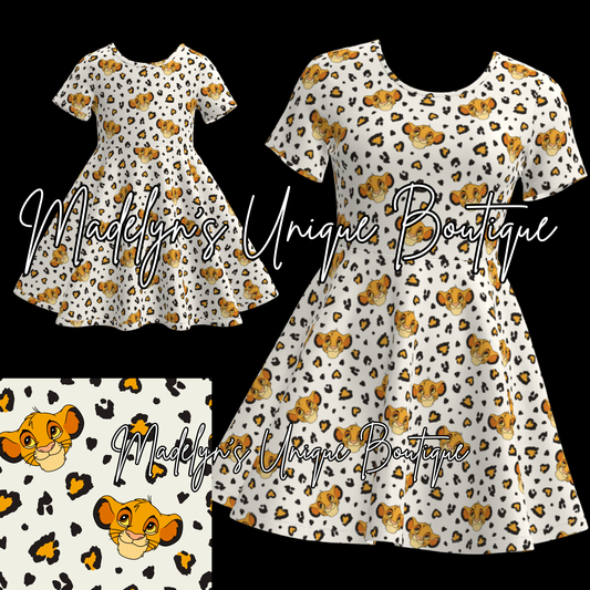 Women’s twirl dress with pockets