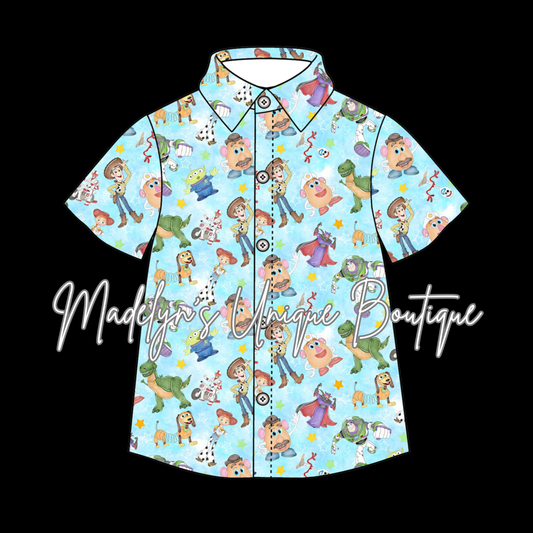 Boys button up shirt