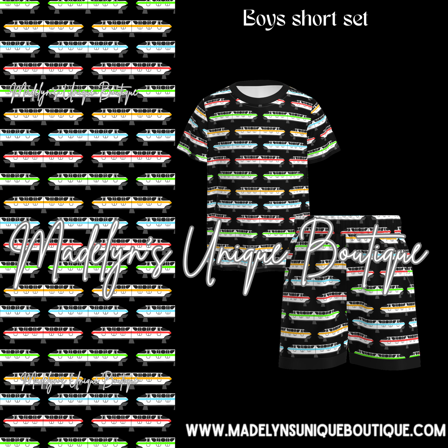 Boys short set