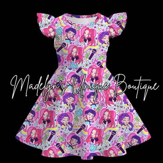 Kids twirl dress