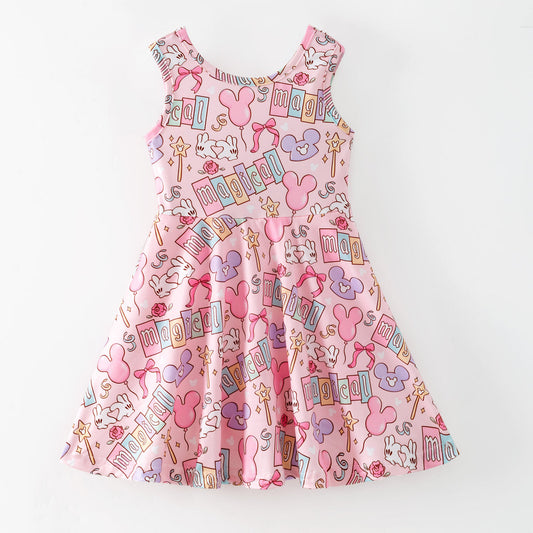 Girls dress with built in shorts