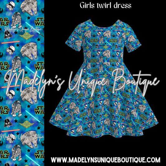 Girls twirl dress