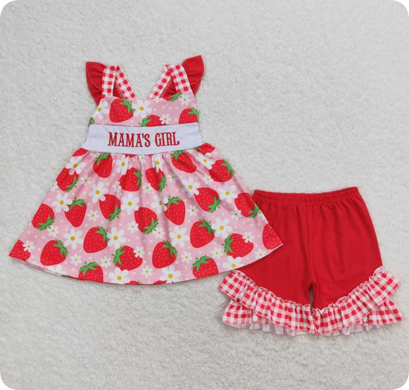 Mamas girl embroidered
