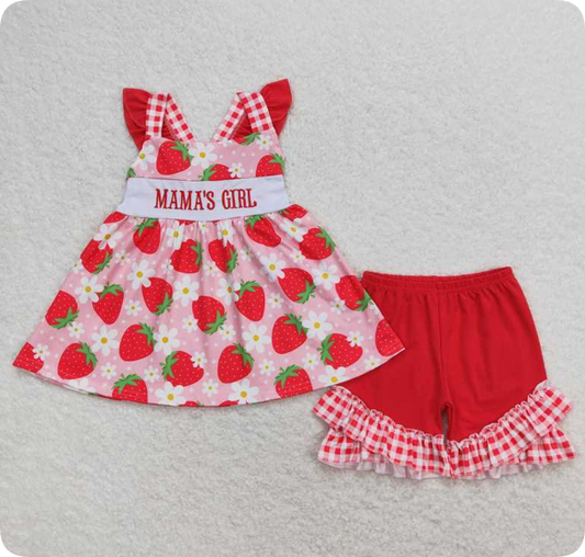 Mamas girl embroidered