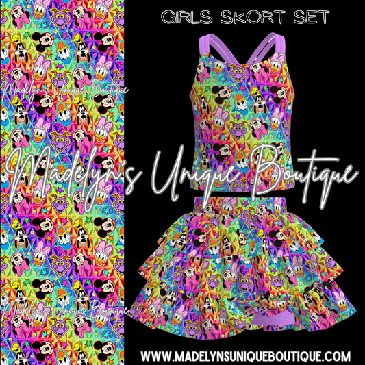 Girls skort set