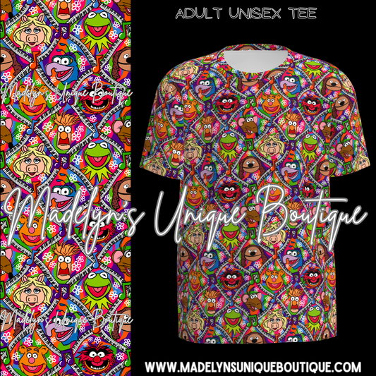 Unisex tee adult “muppet Mayhem”