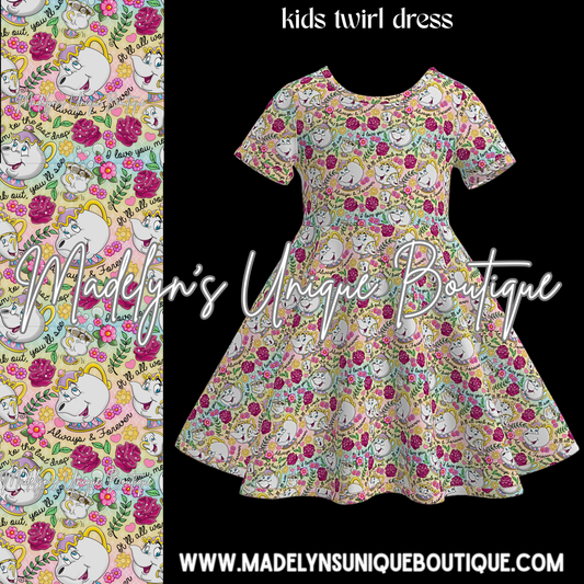 Girls twirl dress