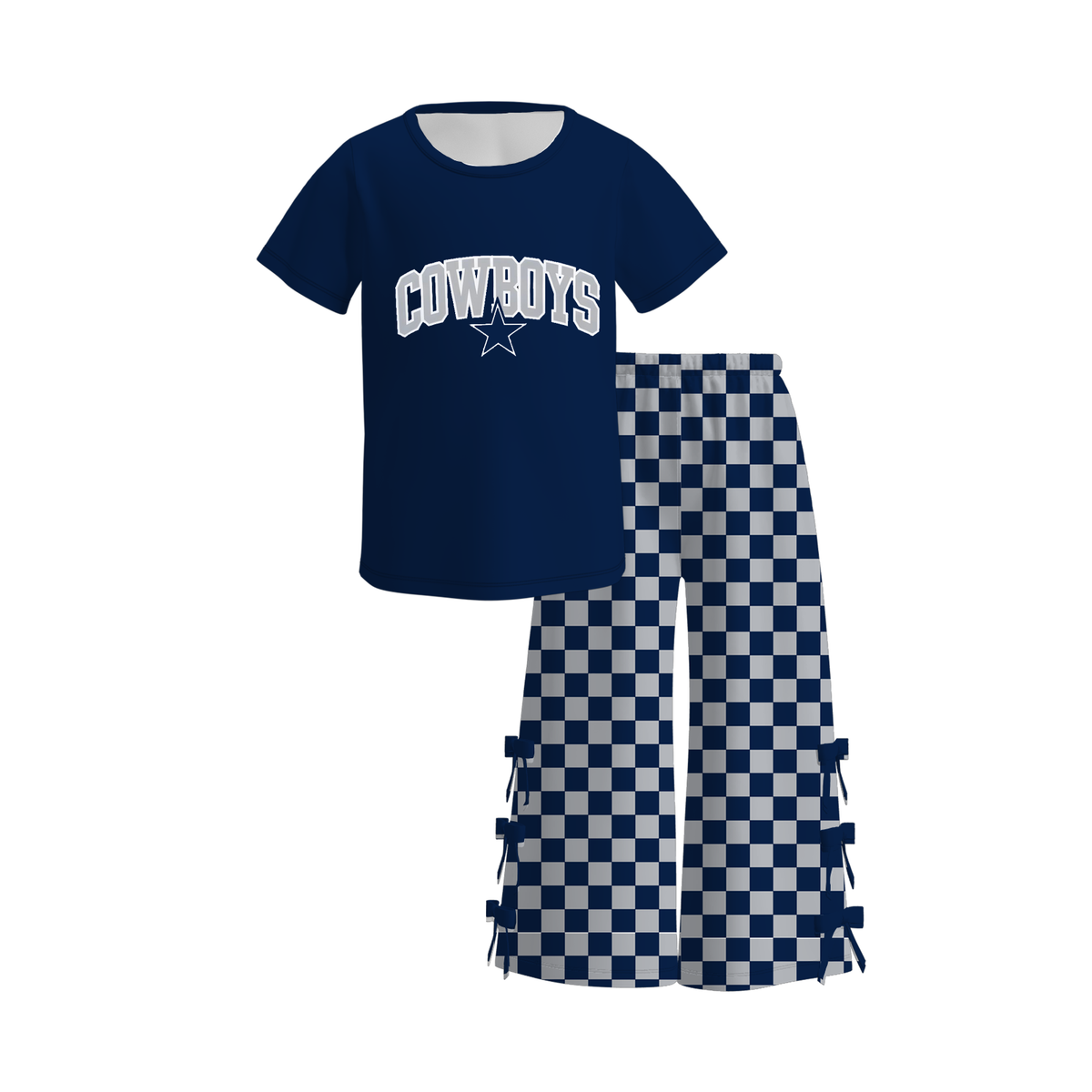 Football Set with bow pants