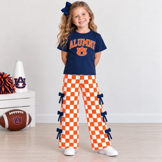 Football Set with bow pants