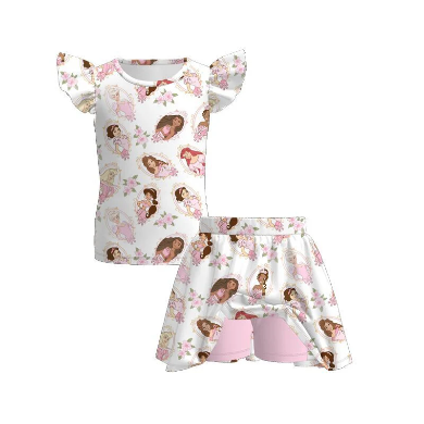 Girls skort set