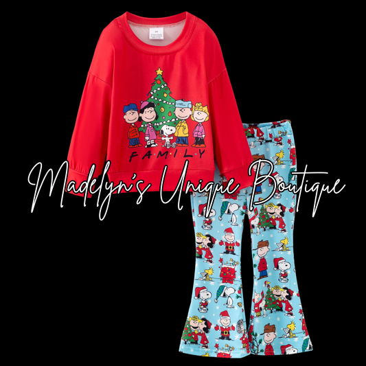 Girls outfit with lightweight sweatshirt