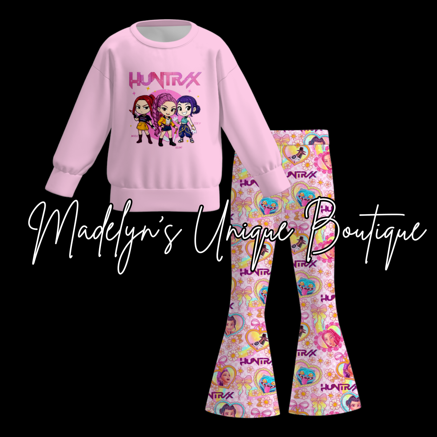 Kids lightweight sweatshirt set