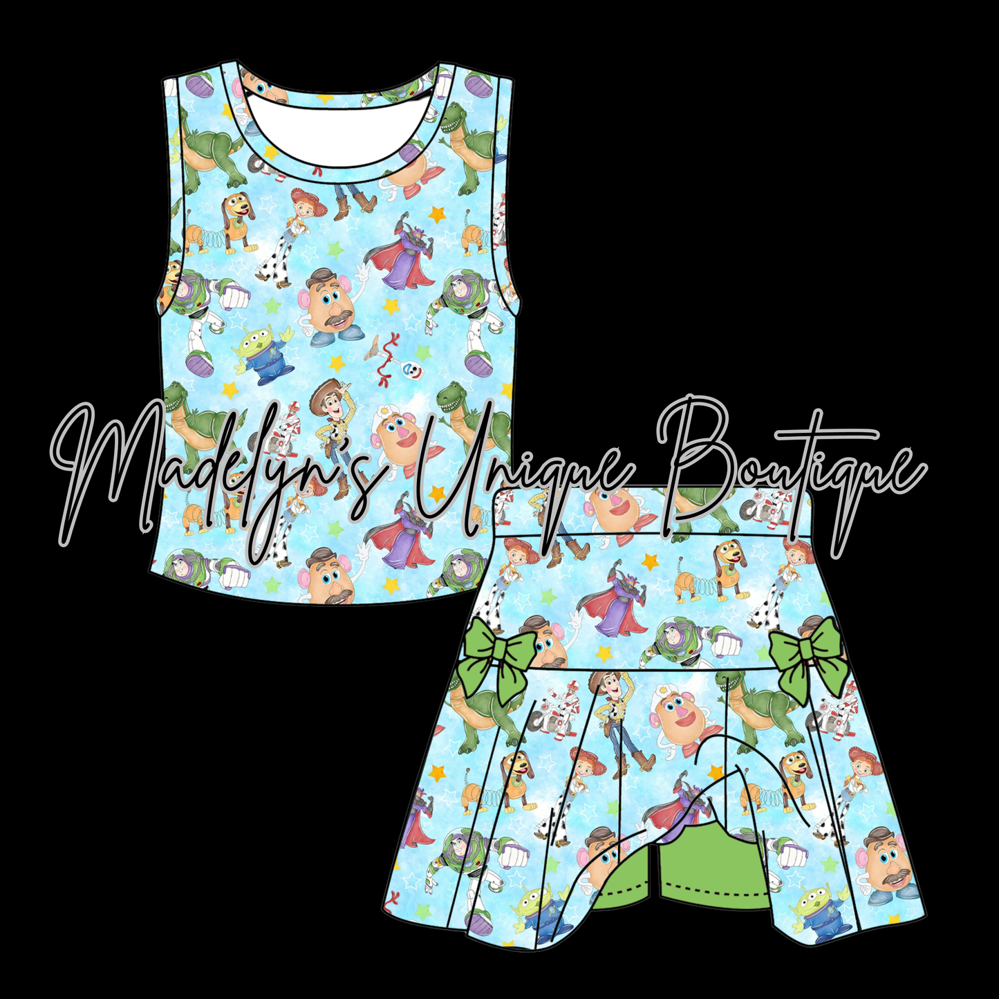 Girls skort set