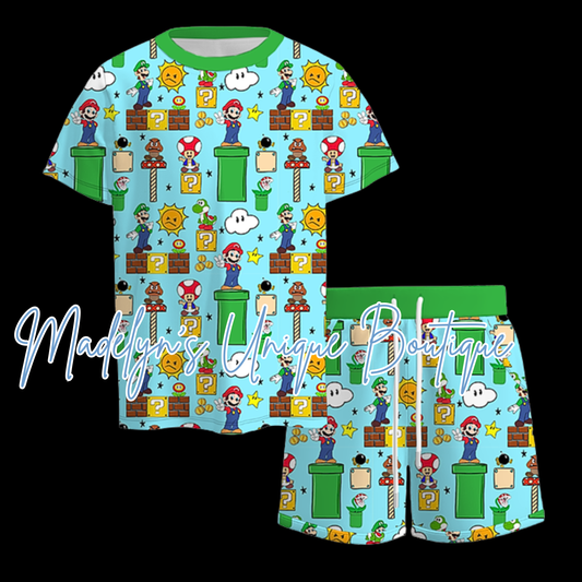 Boys short set