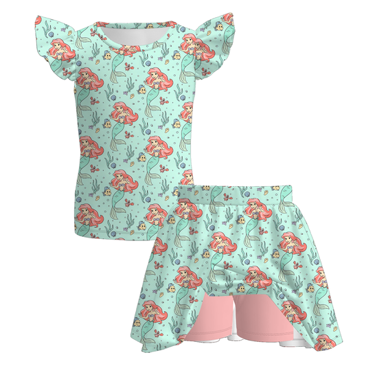 Girls skort set