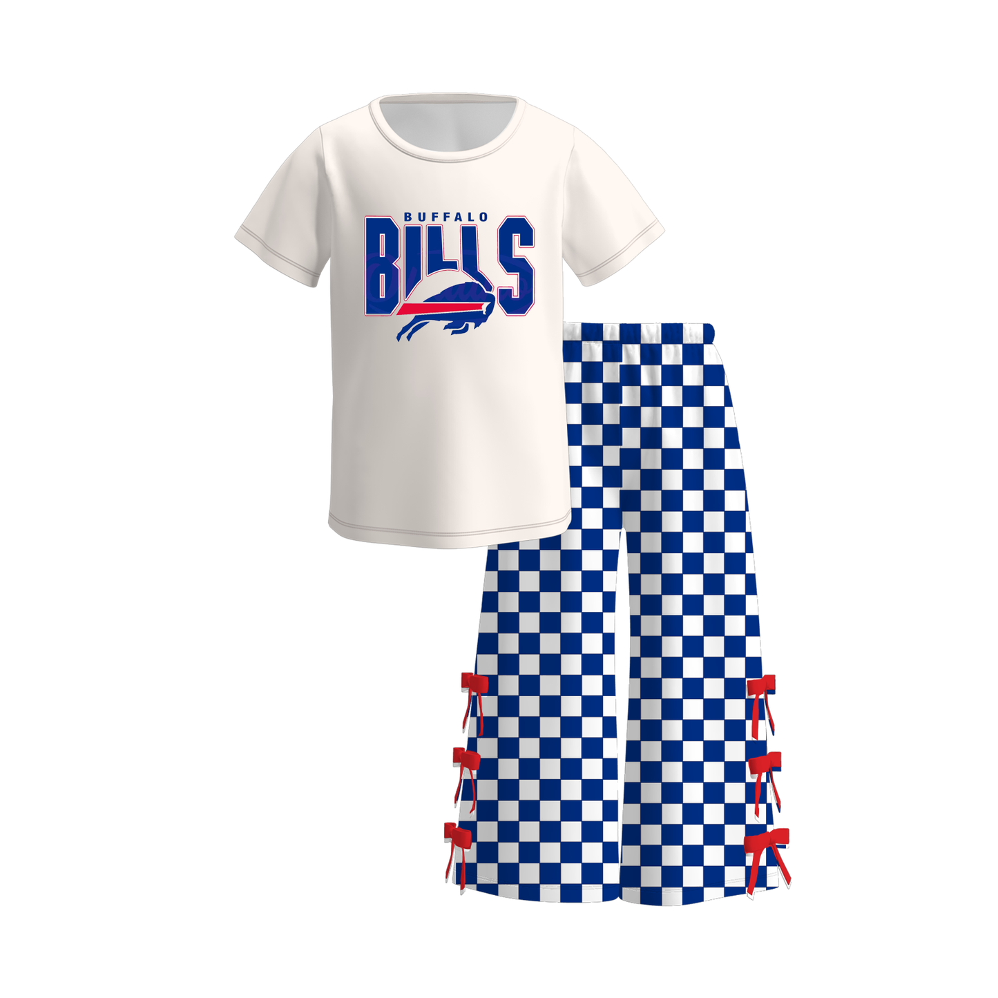 Football Set with bow pants
