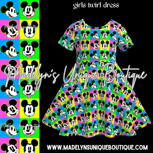 Girls twirl dress