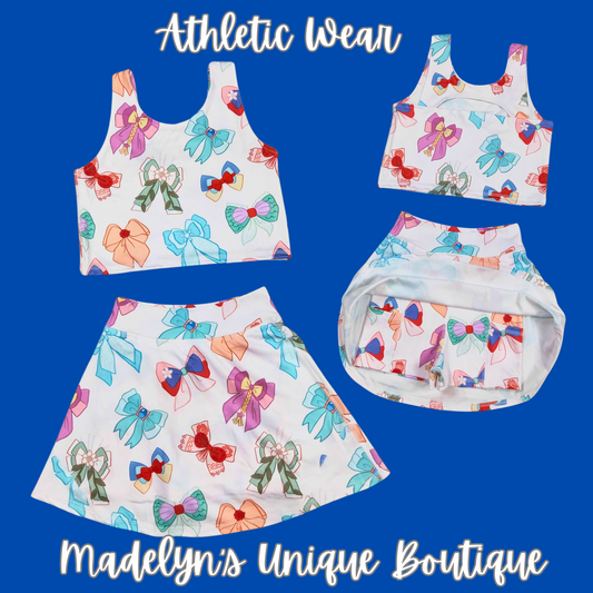 Magic athletic set with built in shorts