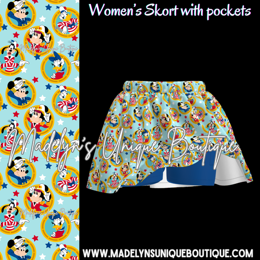 Women’s skort cruise