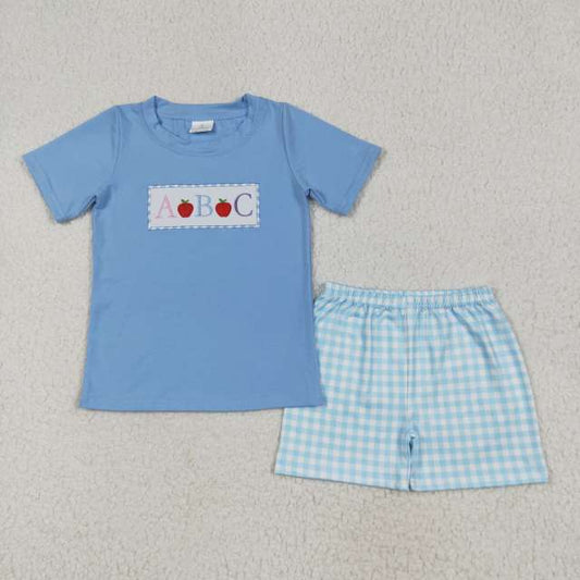 Back to school embroidered
