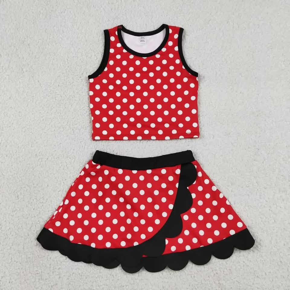 Athletic Girls skort set