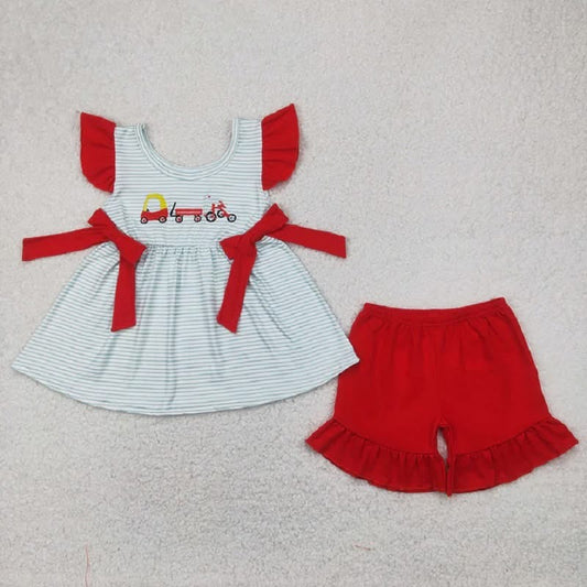 Embroidered vintage toys