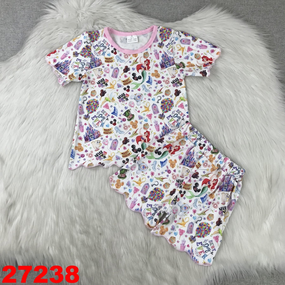 Girls scallop set