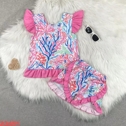 Bow back coral