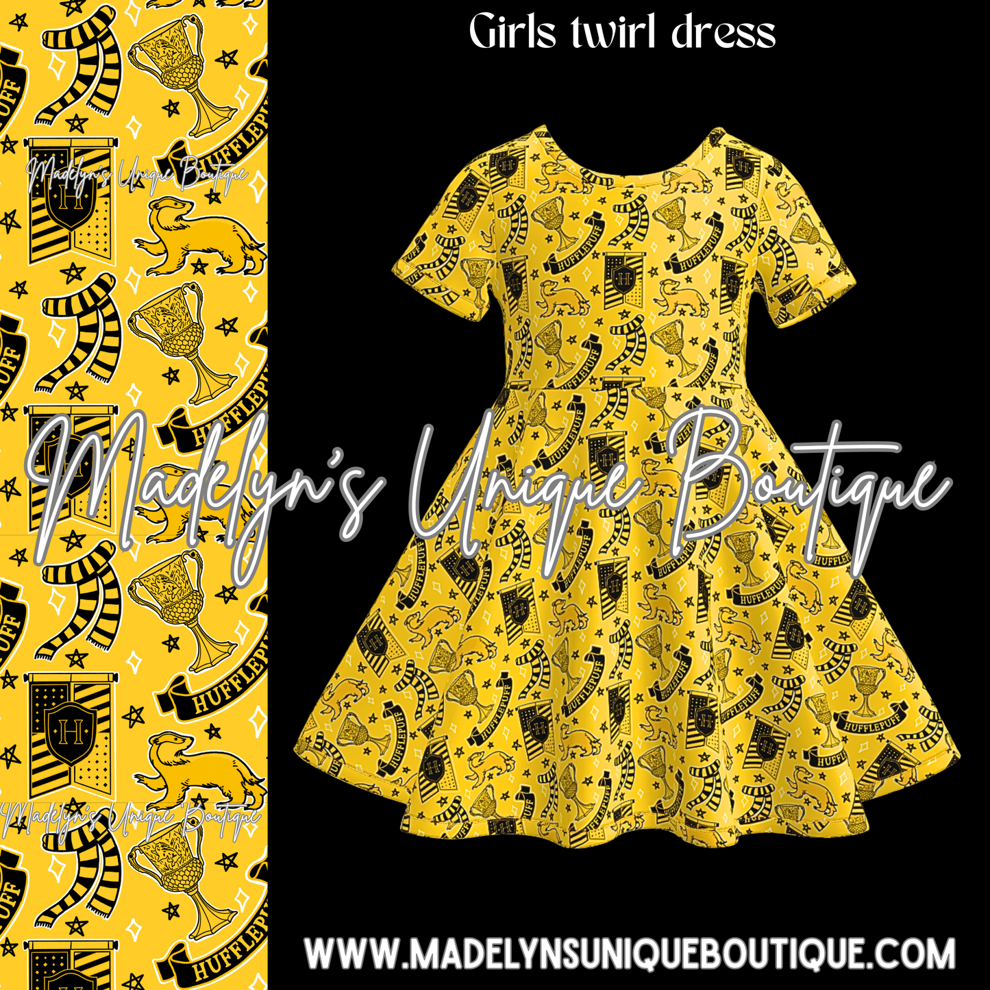 Girls twirl dress