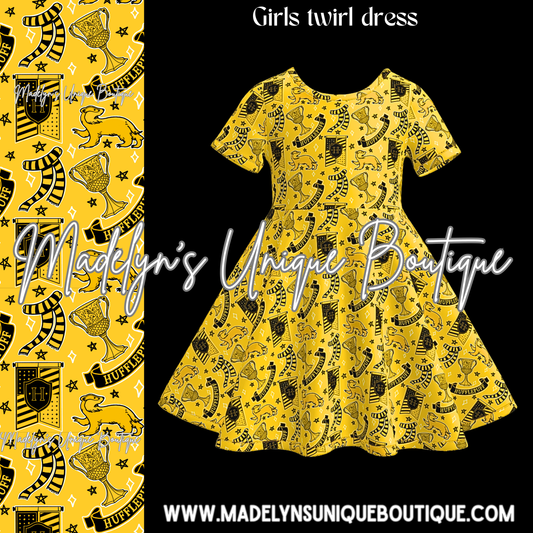 Girls twirl dress