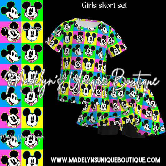Girls skort set