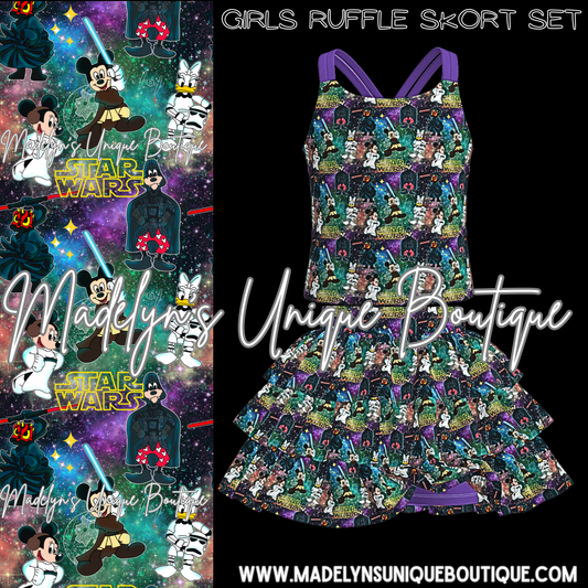 Girls skort set