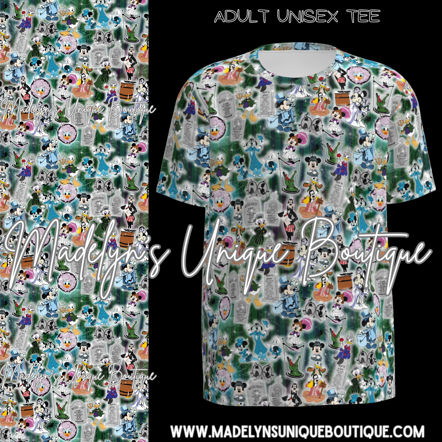 Unisex tee adult “ Happy Haunts”