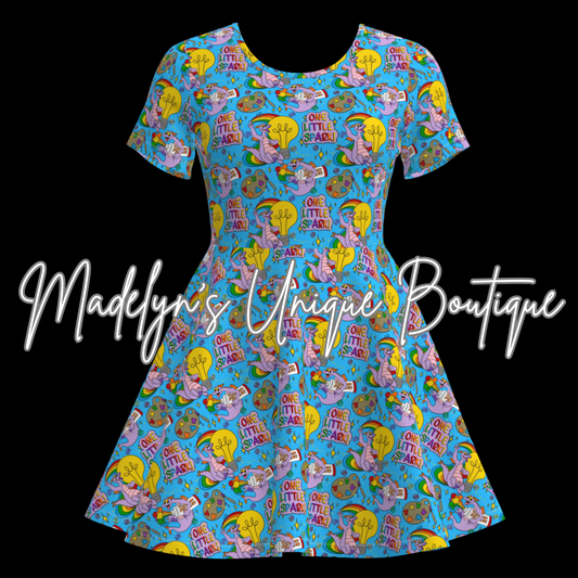 Women’s twirl dress with pockets