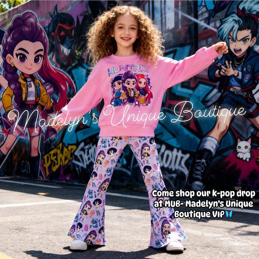 Kids lightweight sweatshirt set