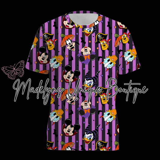 Unisex tee adult “Haunted on Main”