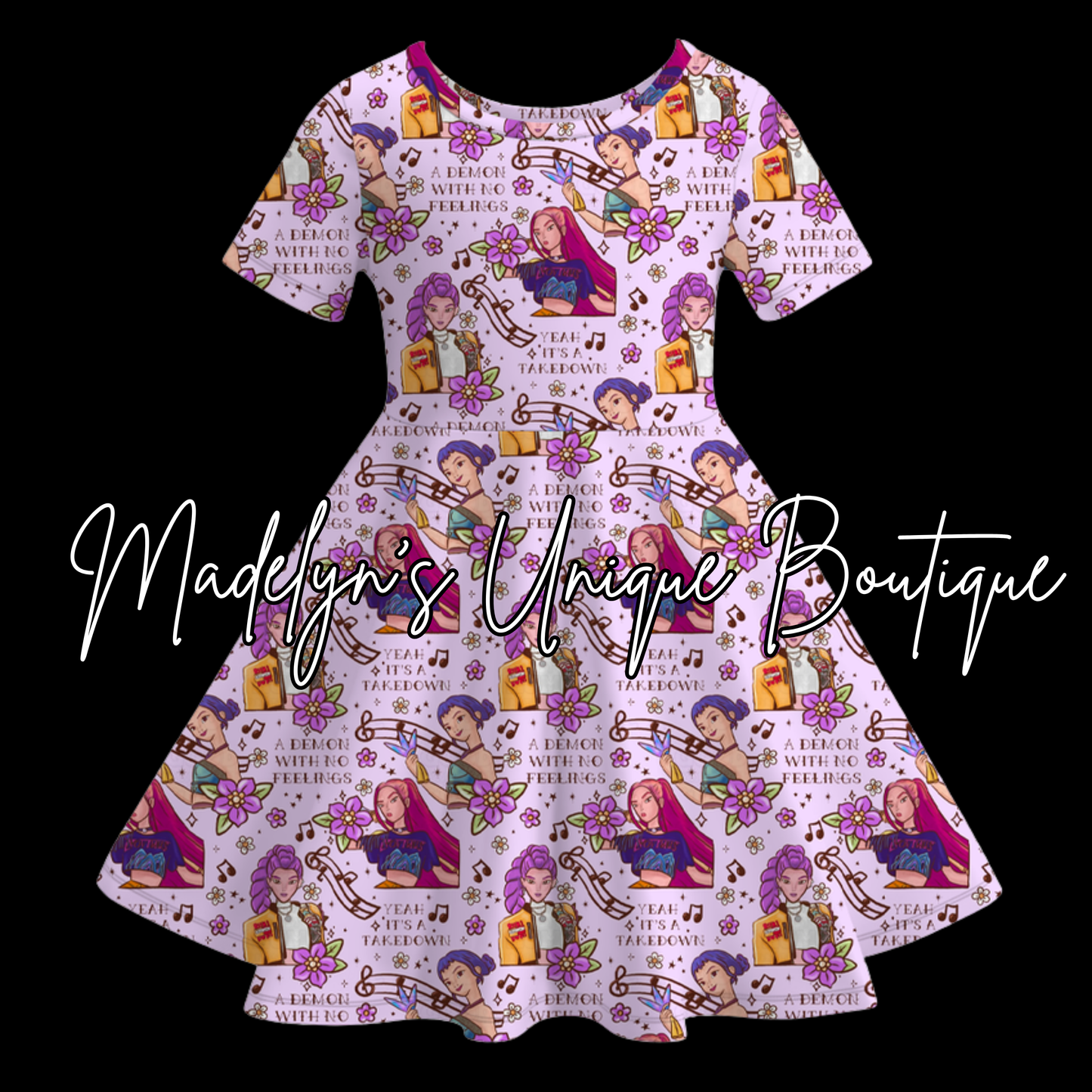 Kids twirl dress