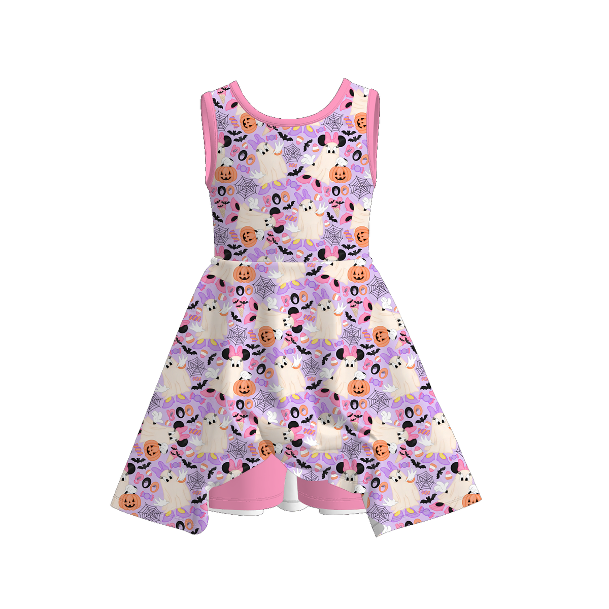 Magic ghost dress with built in shorts