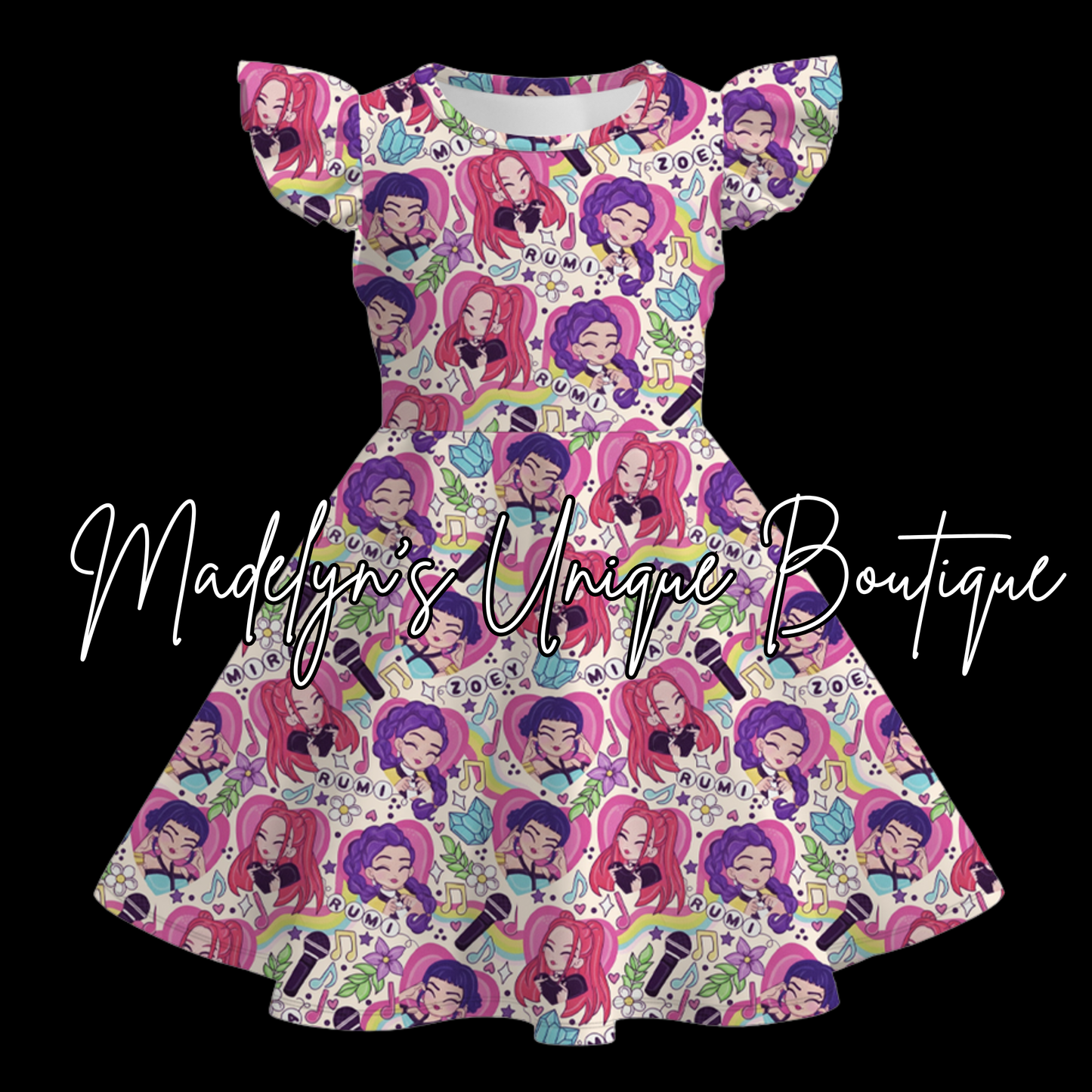 Kids twirl dress