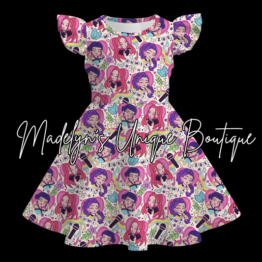 Kids twirl dress