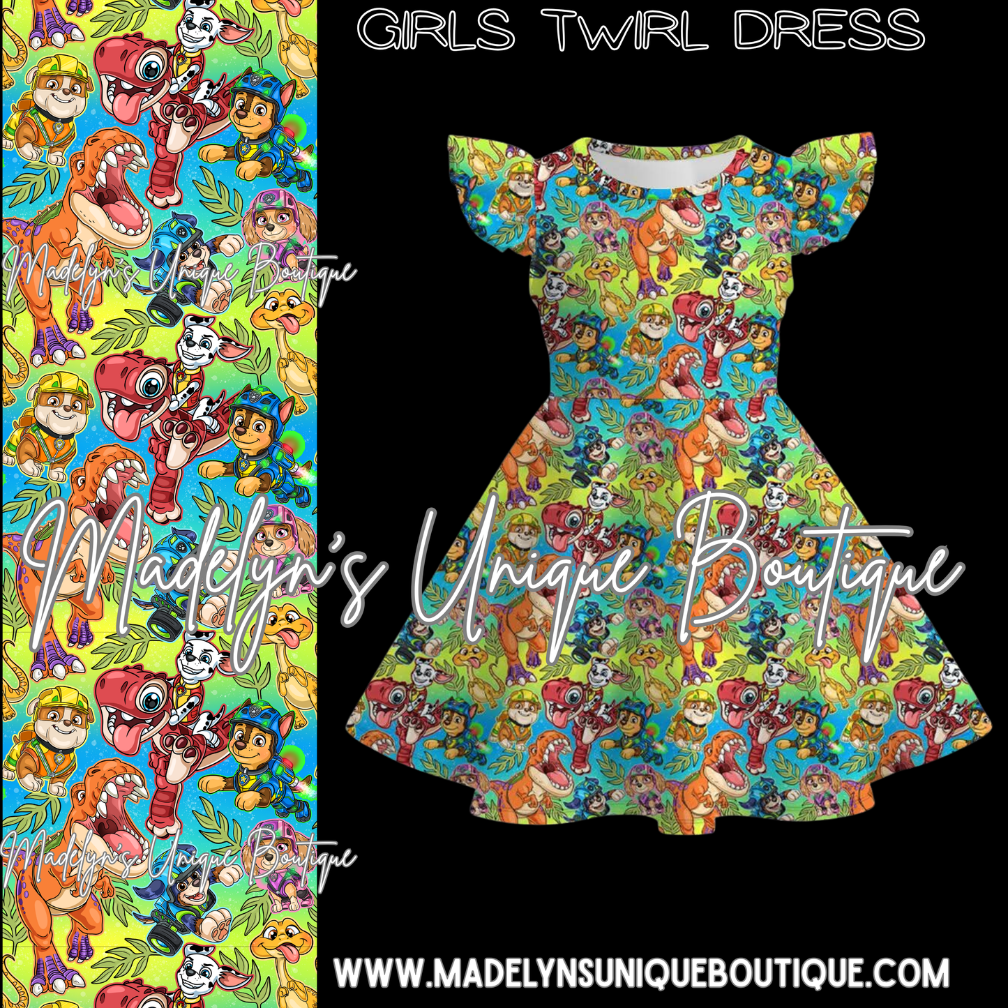 Girls twirl dress